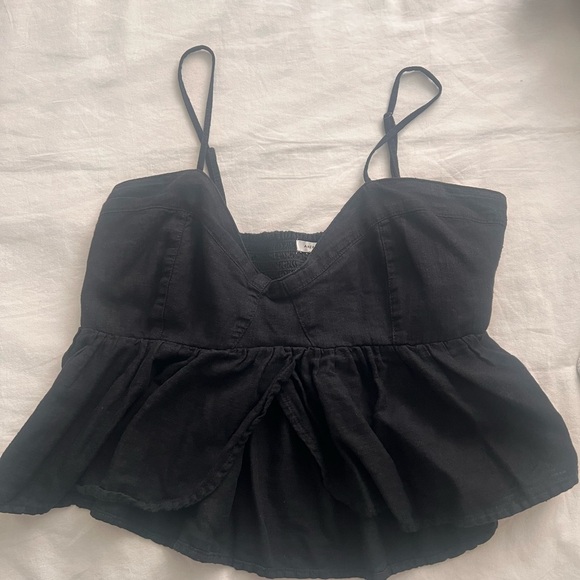 American Eagle Outfitters Black Camisole Top - Picture 1 of 5